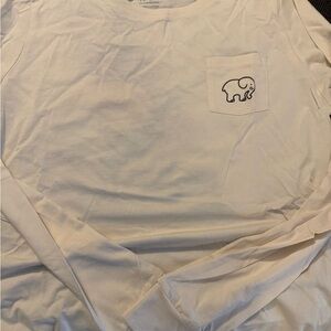 Ivory Ella Cream Long Sleeve with Ski Elephant Design